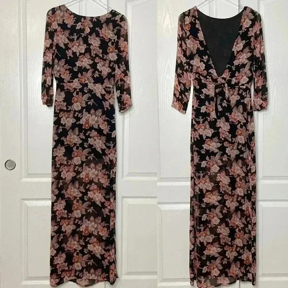 NWT For Love & Lemons Autumn Maxi Dress Size Small - Picture 5 of 13